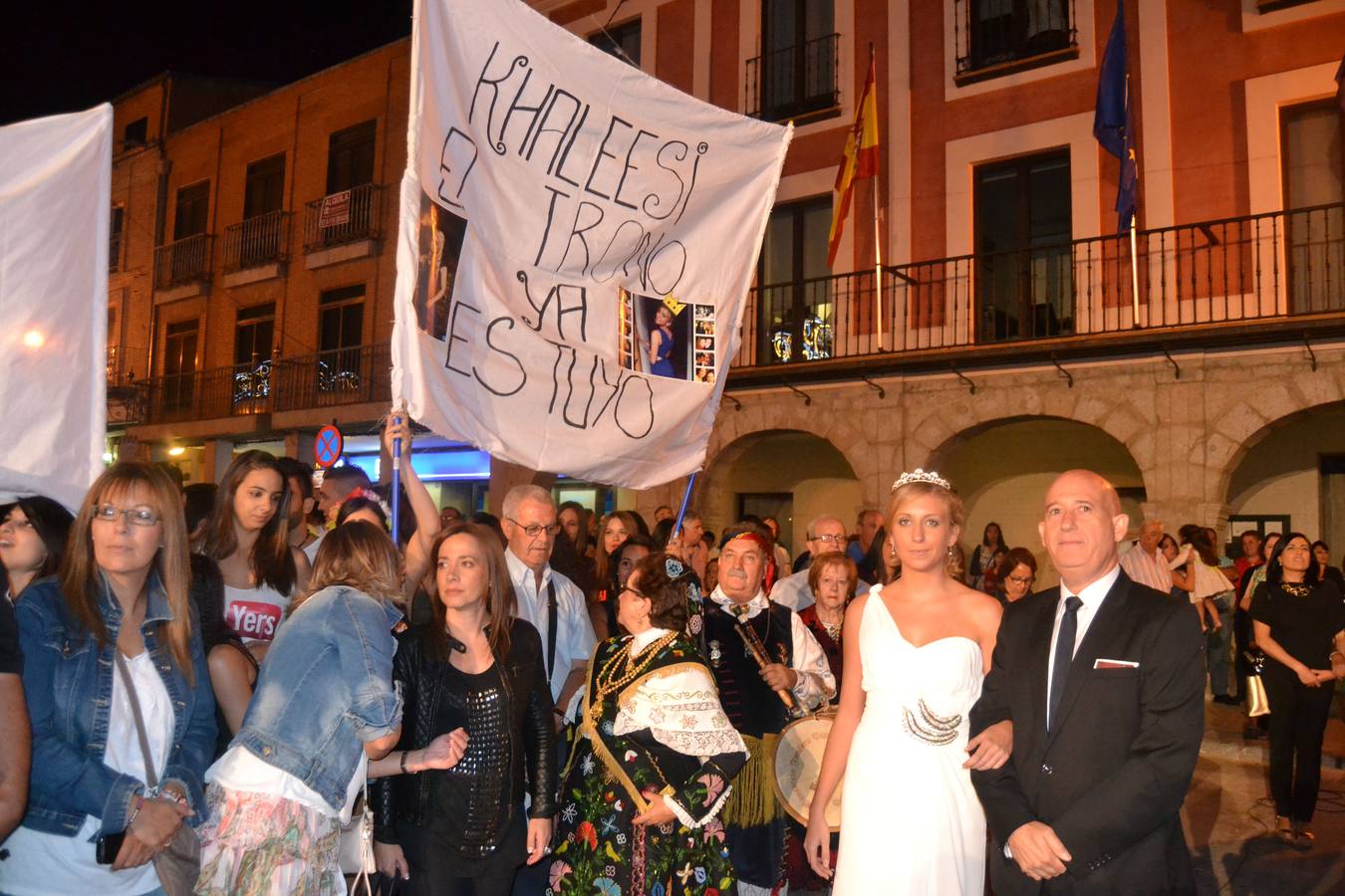 Pregón y proclamación de las reinas en las Fiestas de Peñaranda (Salamanca)