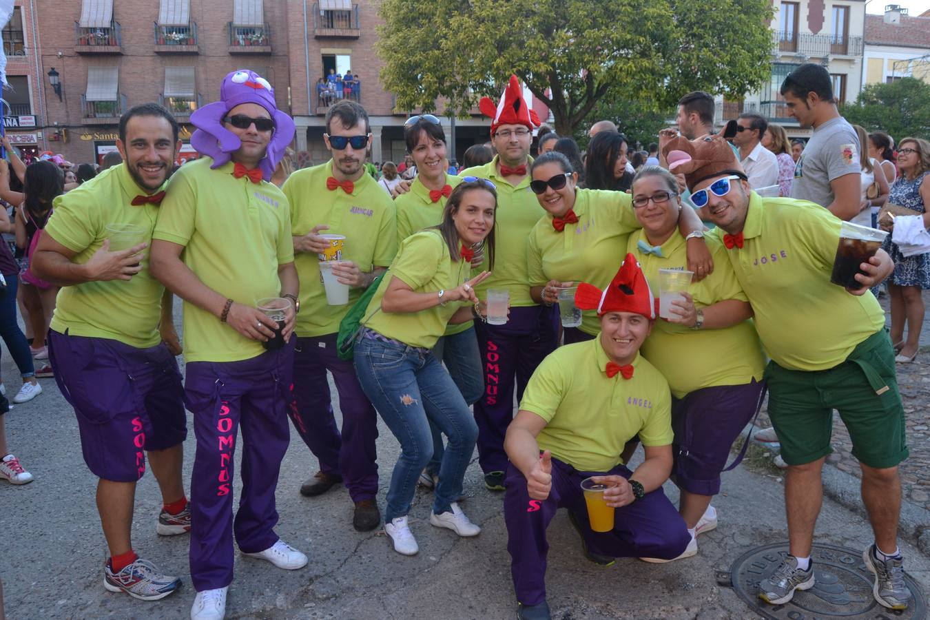 Pregón y proclamación de las reinas en las Fiestas de Peñaranda (Salamanca)