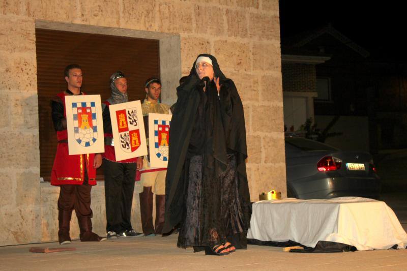 Recreación del cortejo fúnebre de los restos de Felipe El Hermoso en Hornillos de Cerrato