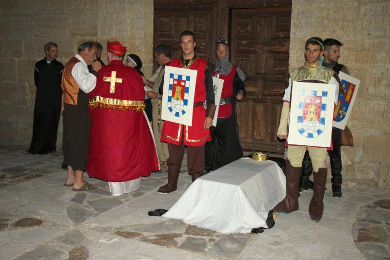 Recreación del cortejo fúnebre de los restos de Felipe El Hermoso en Hornillos de Cerrato