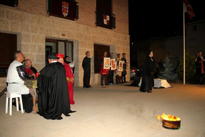 Recreación del cortejo fúnebre de los restos de Felipe El Hermoso en Hornillos de Cerrato