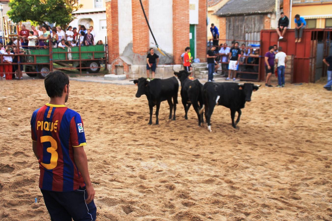 Segundo encierro de las fiestas de Ciguñuela