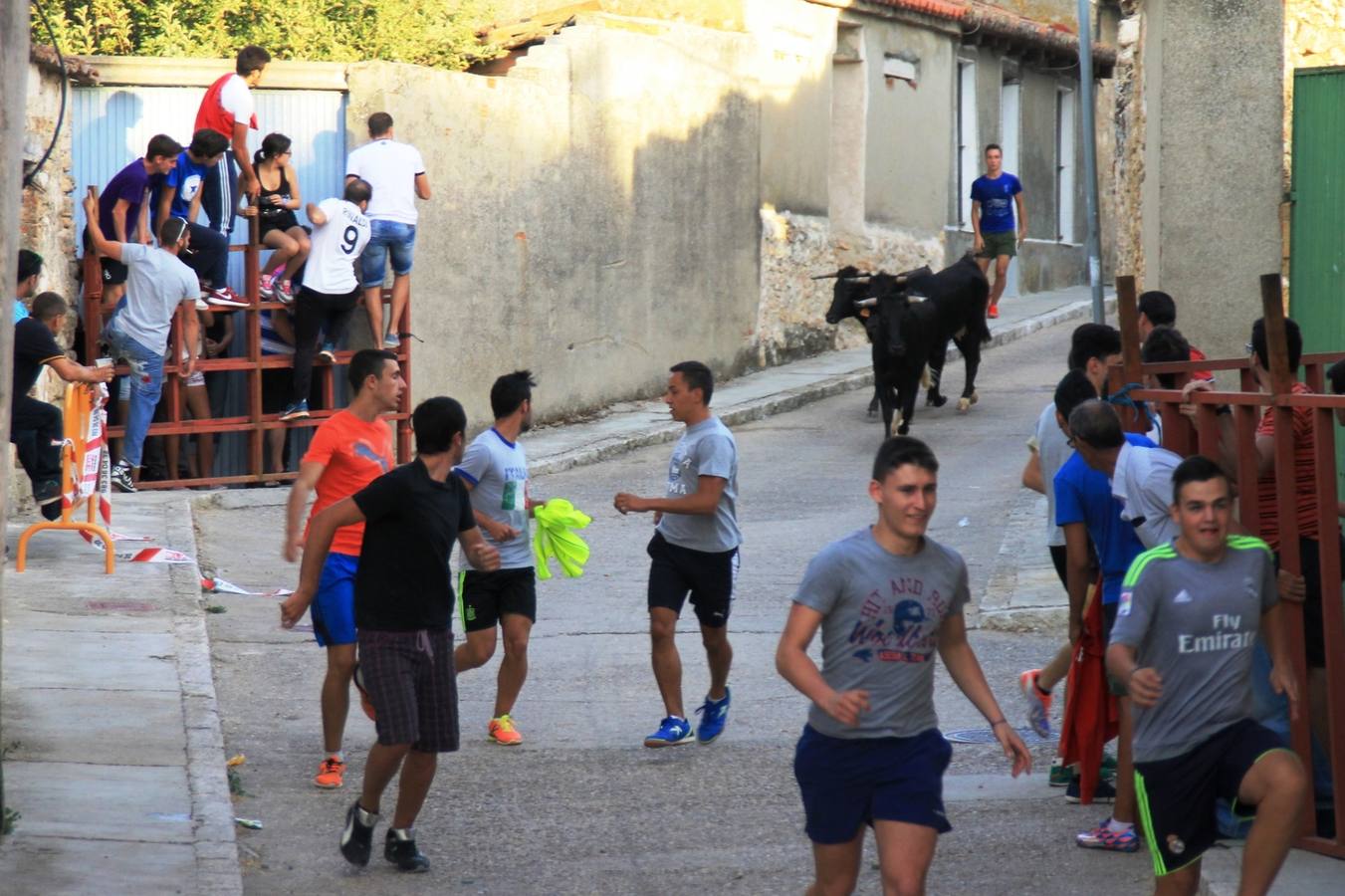 Segundo encierro de las fiestas de Ciguñuela