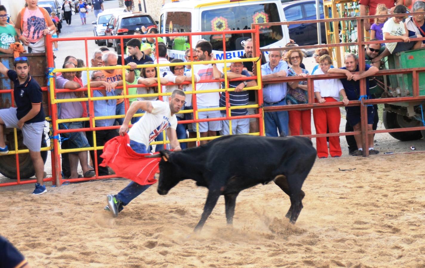 Segundo encierro de las fiestas de Ciguñuela