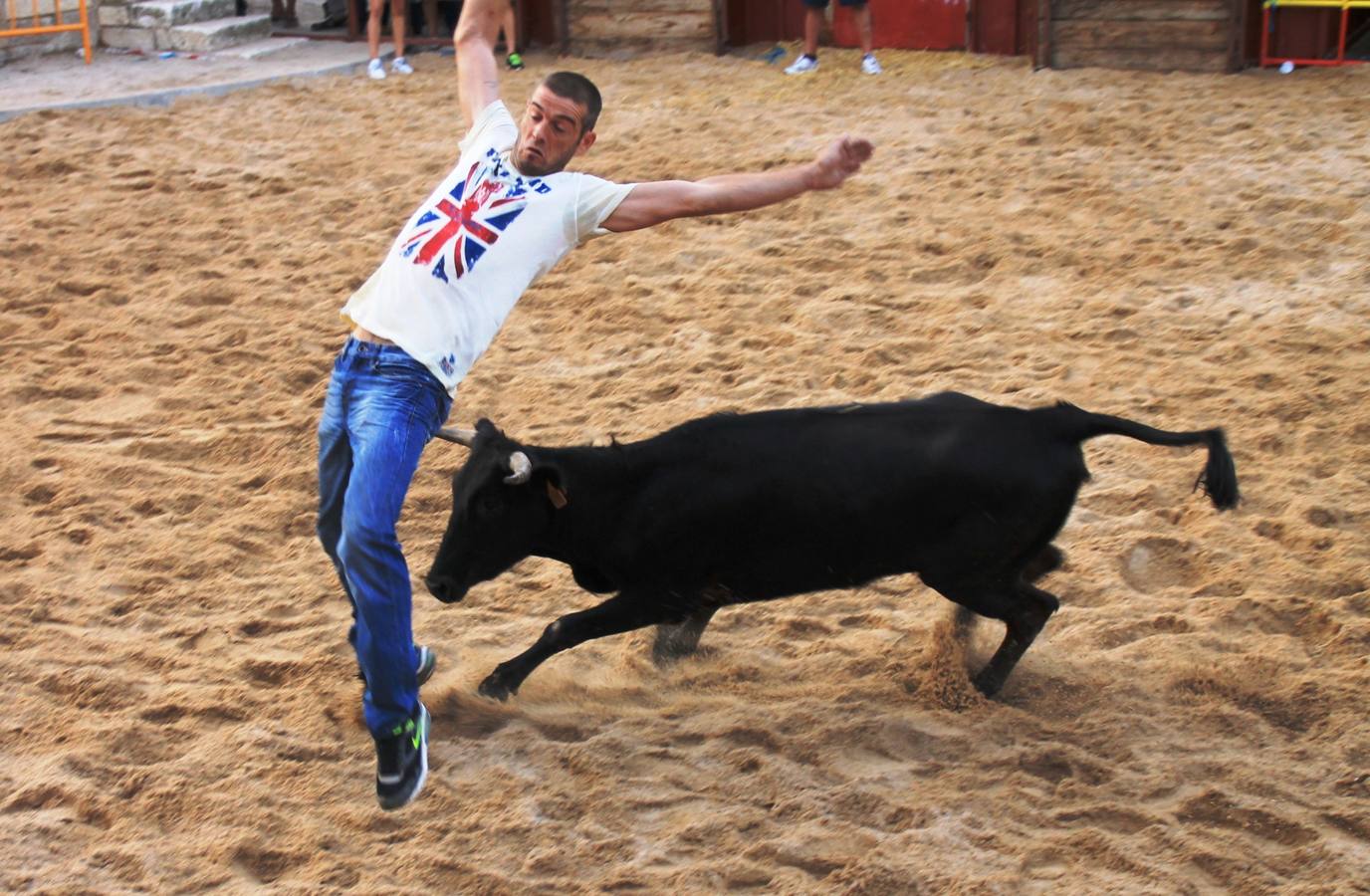 Segundo encierro de las fiestas de Ciguñuela