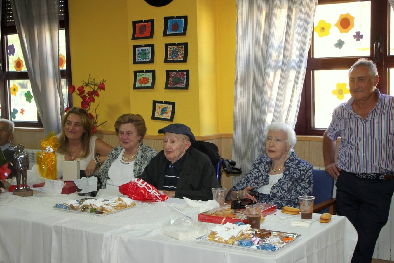 Baltanás rinde un homenaje a Luis Iglesias al cumplir cien años