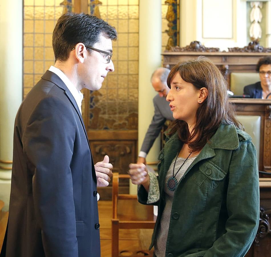 Pleno en el Ayuntamiento de Valladolid