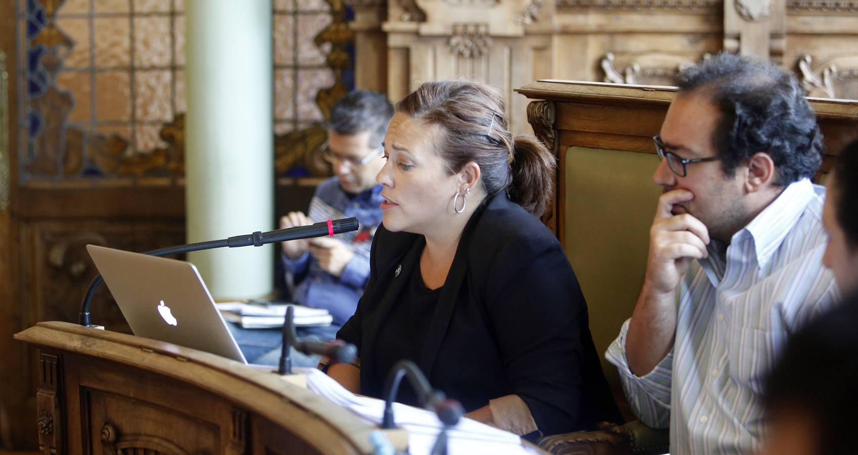 Pleno en el Ayuntamiento de Valladolid