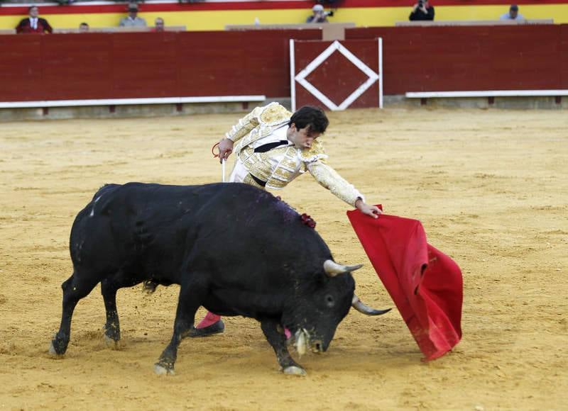 Padilla, El Fandi y Juan del Álamo en la segunda corrida de la feria de Palencia (1/2)