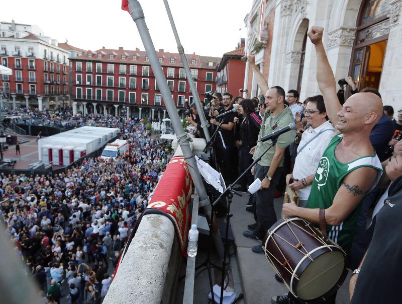 Pregón de Celtas Cortos en las Fiestas de Valladolid 2015