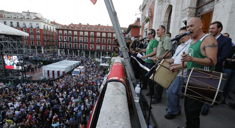 Pregón de Celtas Cortos en las Fiestas de Valladolid 2015