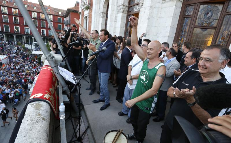 Pregón de Celtas Cortos en las Fiestas de Valladolid 2015