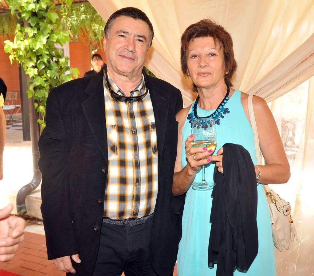 Chema Vallés y Carmen Matilla, de la Asociación Barrio Delicias.