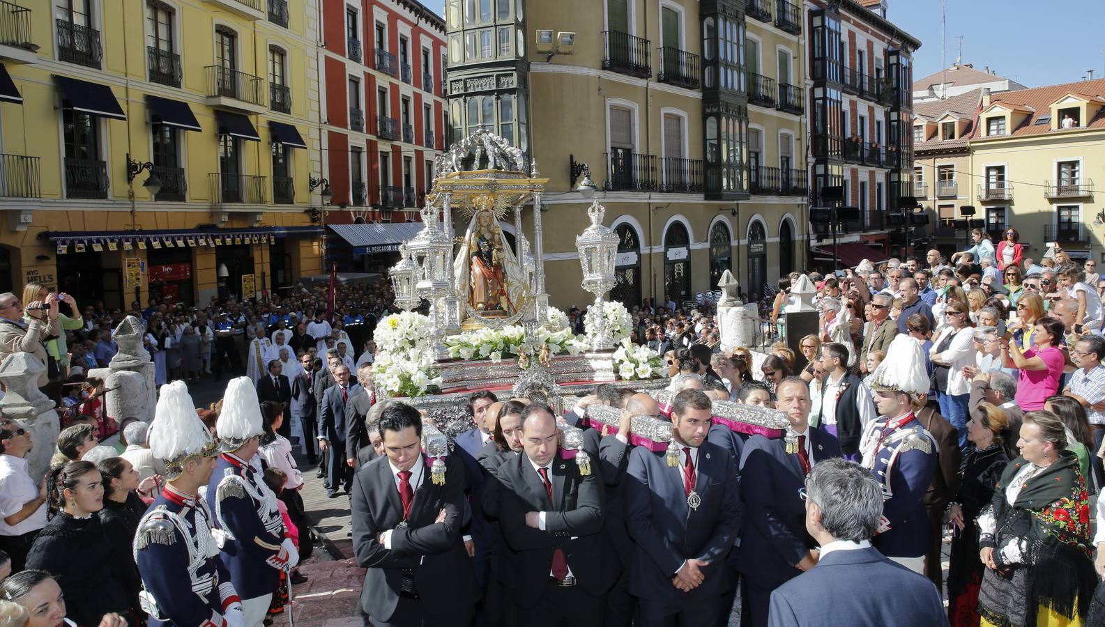 Procesión y misa por la Virgen de San Lorenzo, patrona de Valladolid