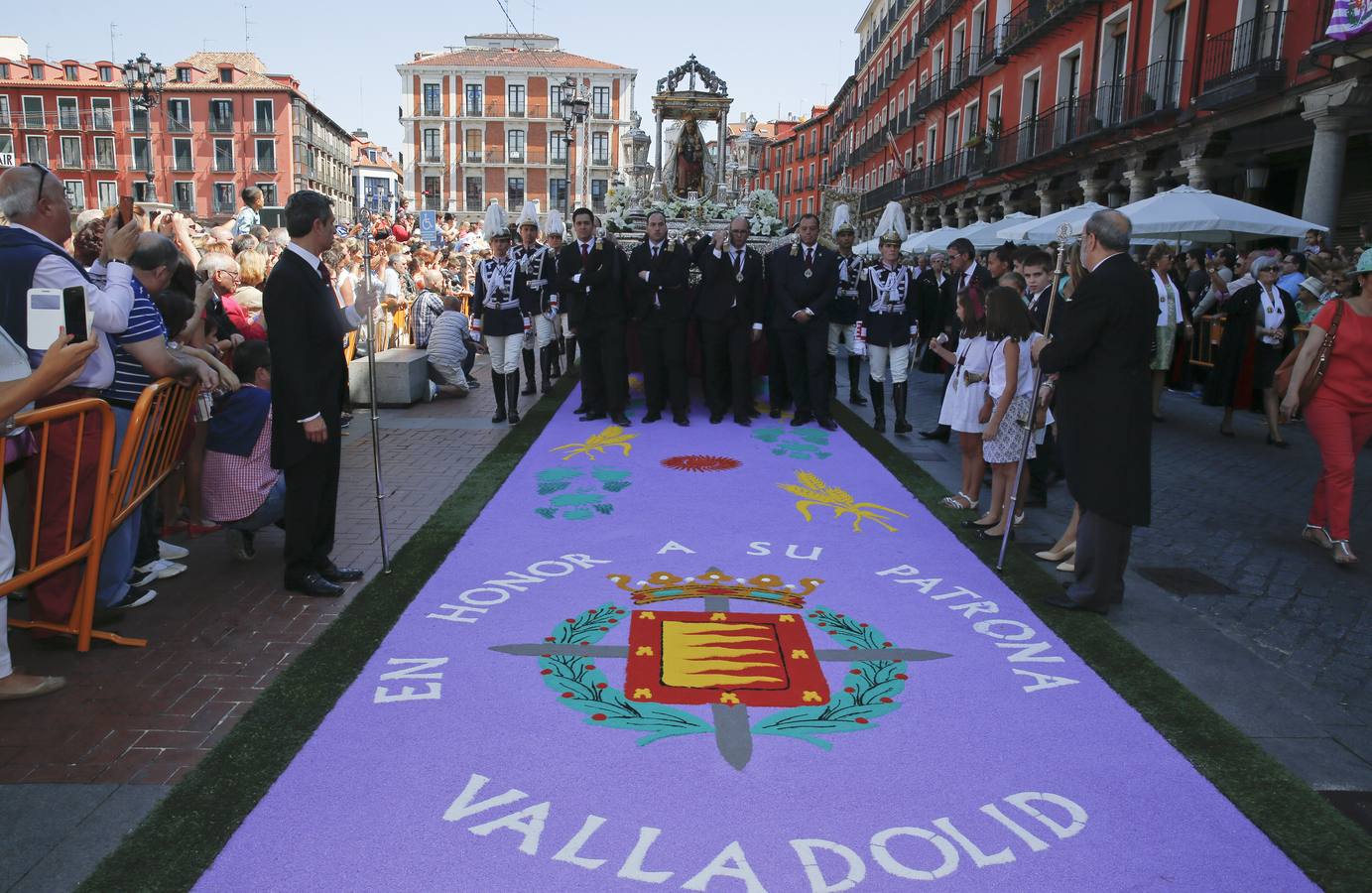 Procesión y misa por la Virgen de San Lorenzo, patrona de Valladolid