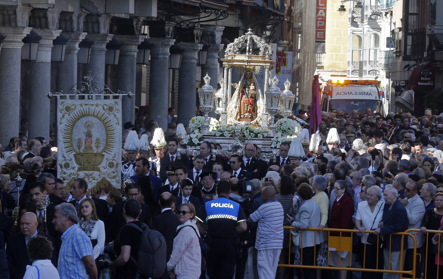 Procesión y misa por la Virgen de San Lorenzo, patrona de Valladolid