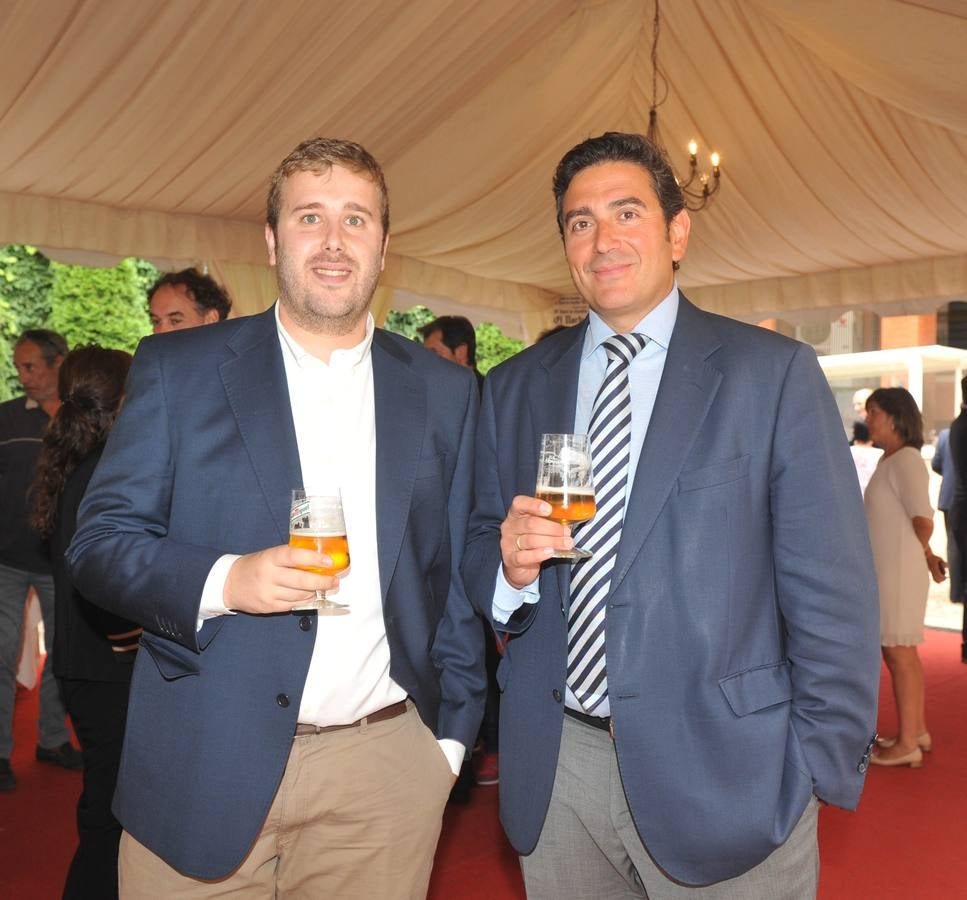 El procurador del PSOE Álvaro Lora y Pablo Parrilla, de Tempo Tours.