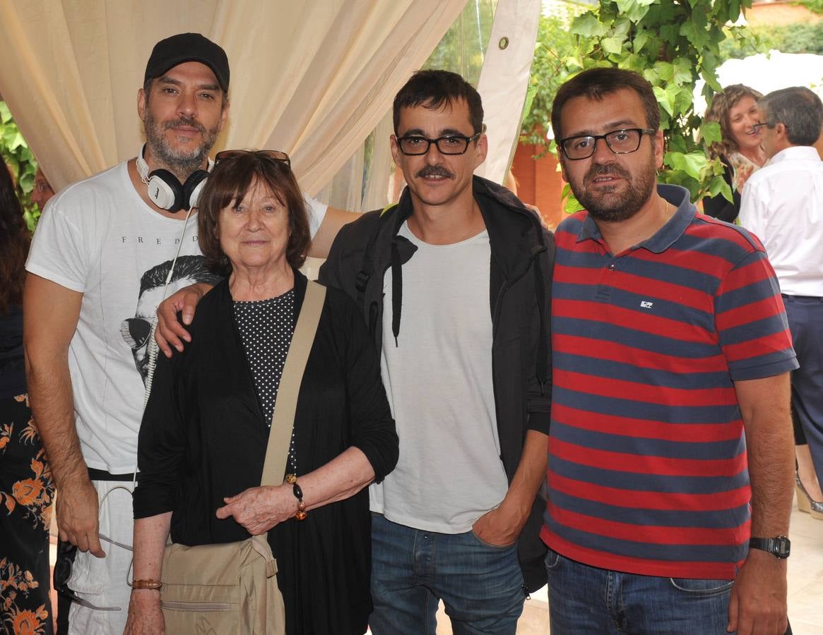 Los actores de la obra ‘Ninette y un señor de Murcia’. Javier Mora, Julieta Serrano, Jorge Basanta y Kepa Martínez.