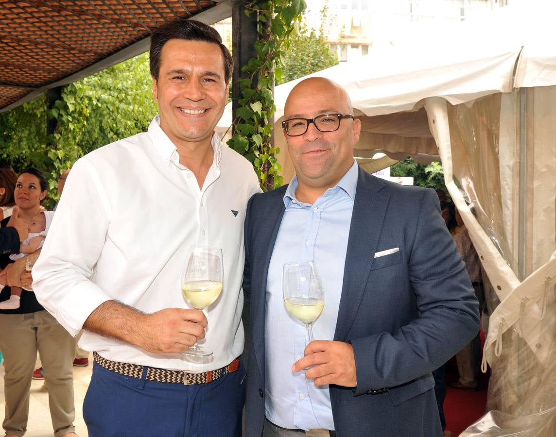 Alberto Lázaro, director de Estación Gourmet, y Domingo Rodríguez, director de Publicidad de El Norte.