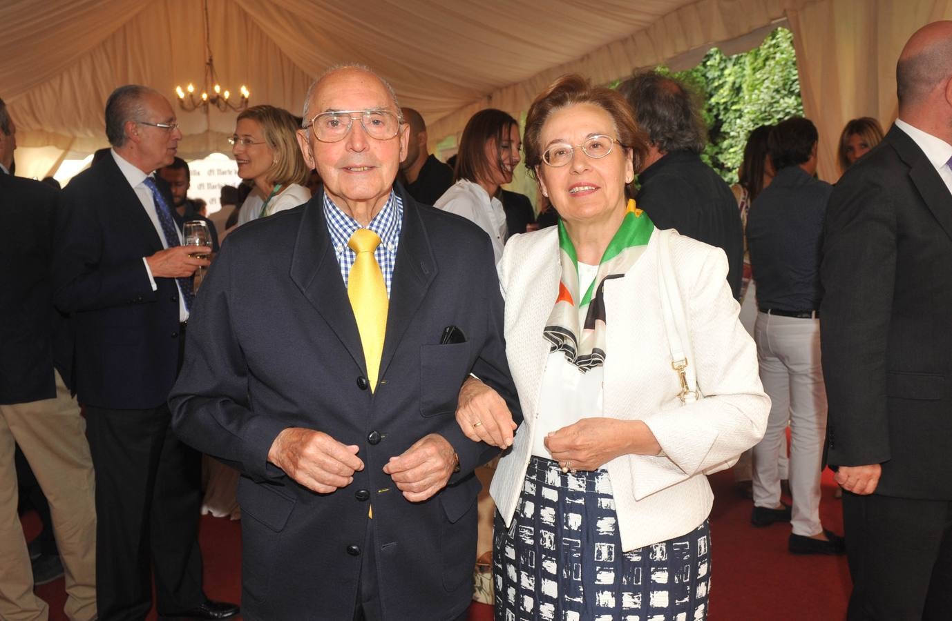 Pedro San Martín y María del Carmen Gutiérrez, de Bodegas Hijos de Alberto Gutiérrez.