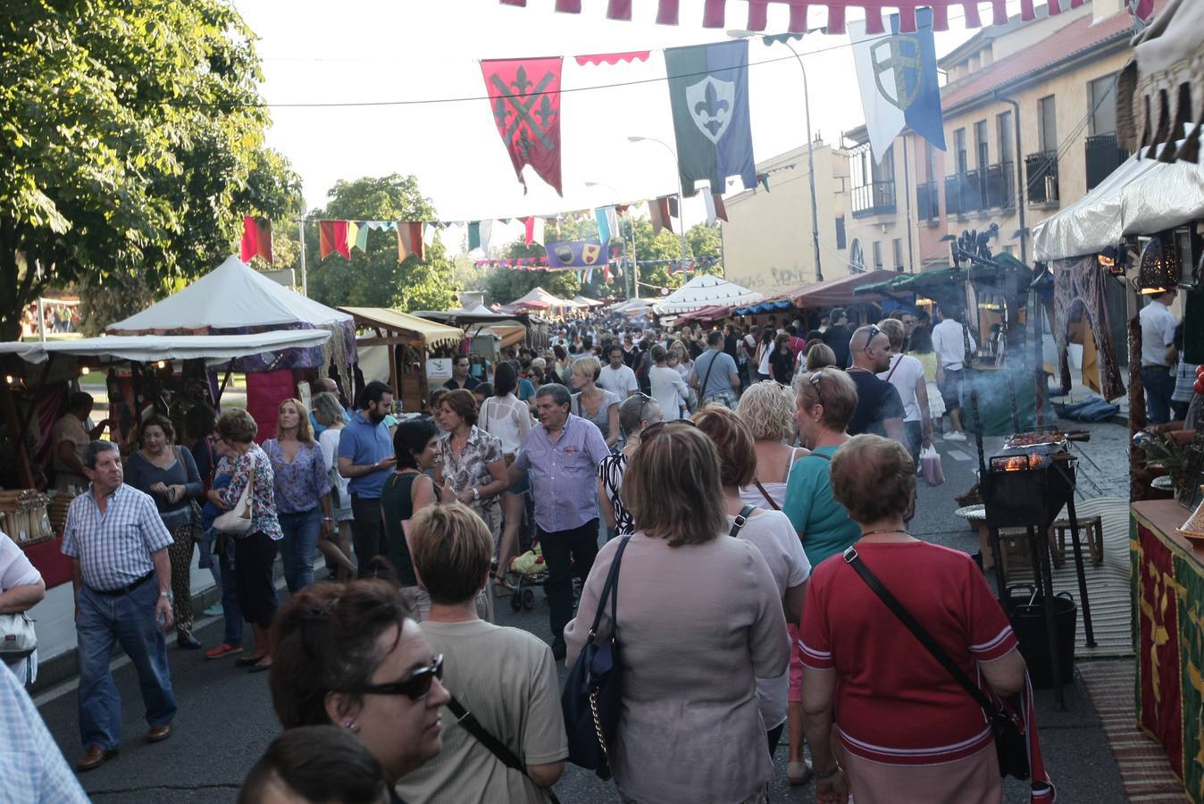 Inauguración del Mercado Medieval de Salamanca en la zona de La Vaguada