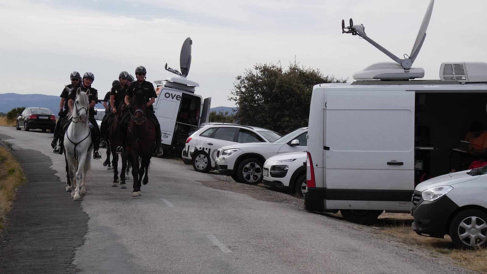 Los trabajos de búsqueda de la peregrina se suspenden de forma temporal tras la detención del sospechoso