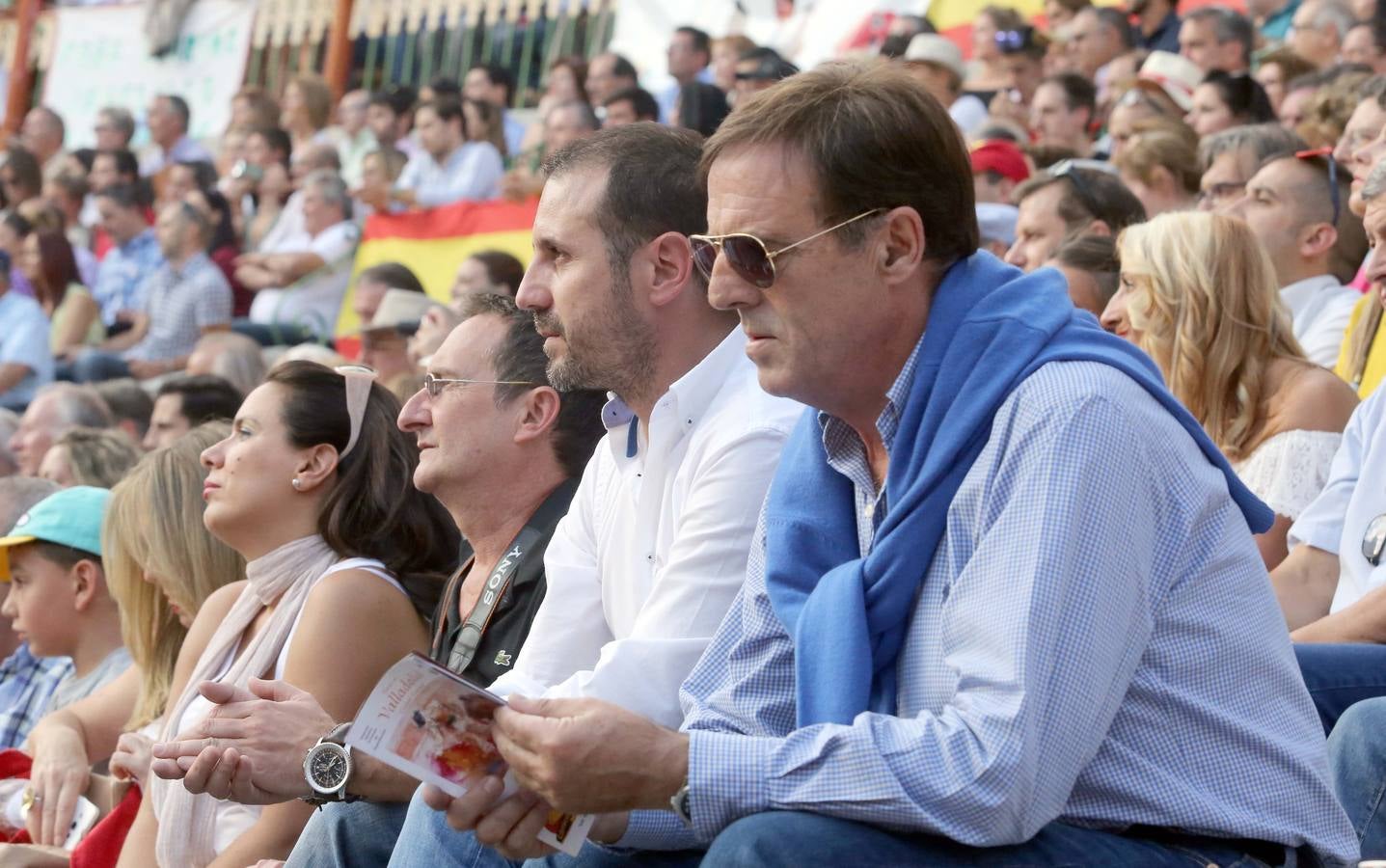 Asistentes a la corrida de toros del viernes 11 de septiembre en Valladolid