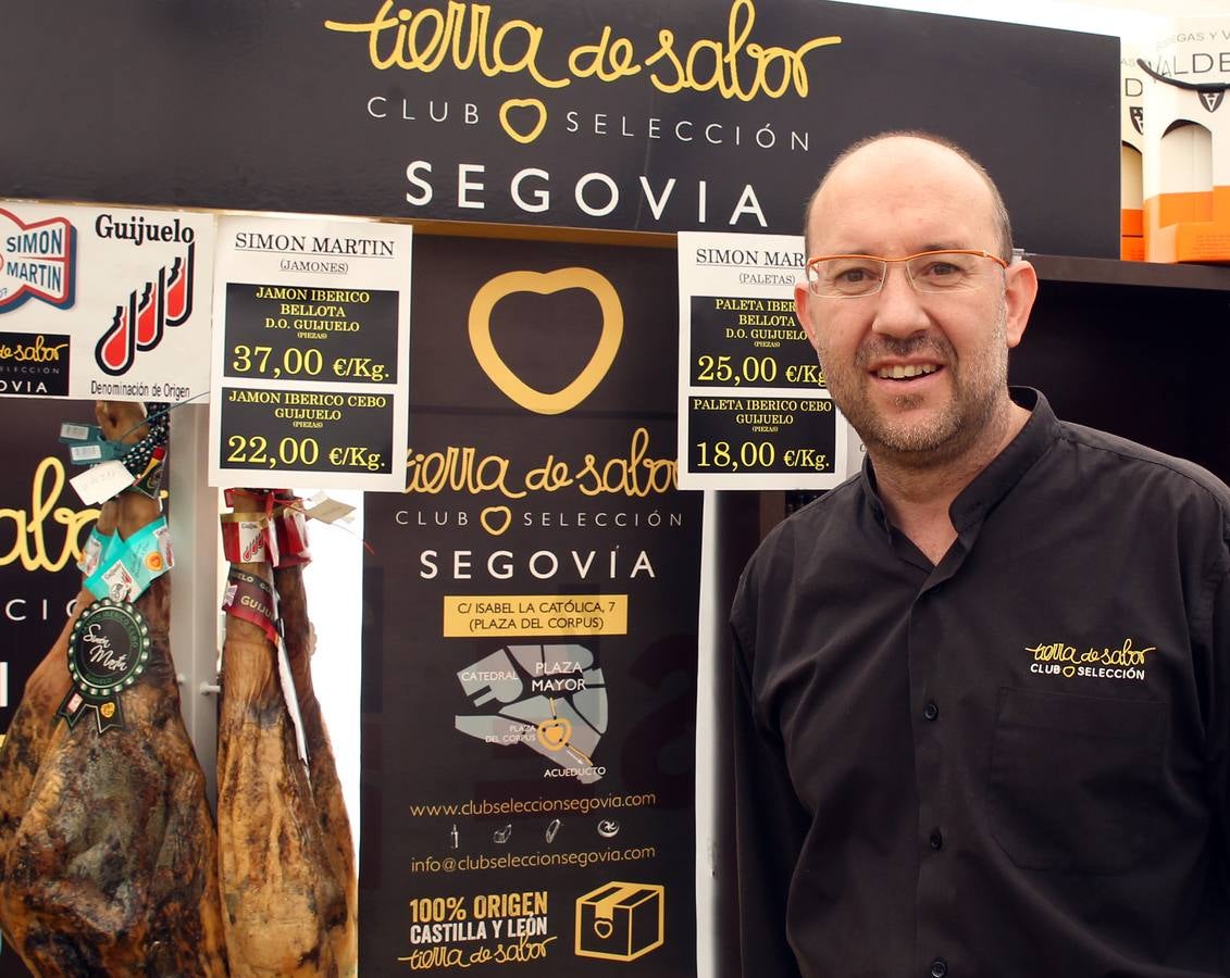 Tercera edición de la Feria del Jamón en Segovia