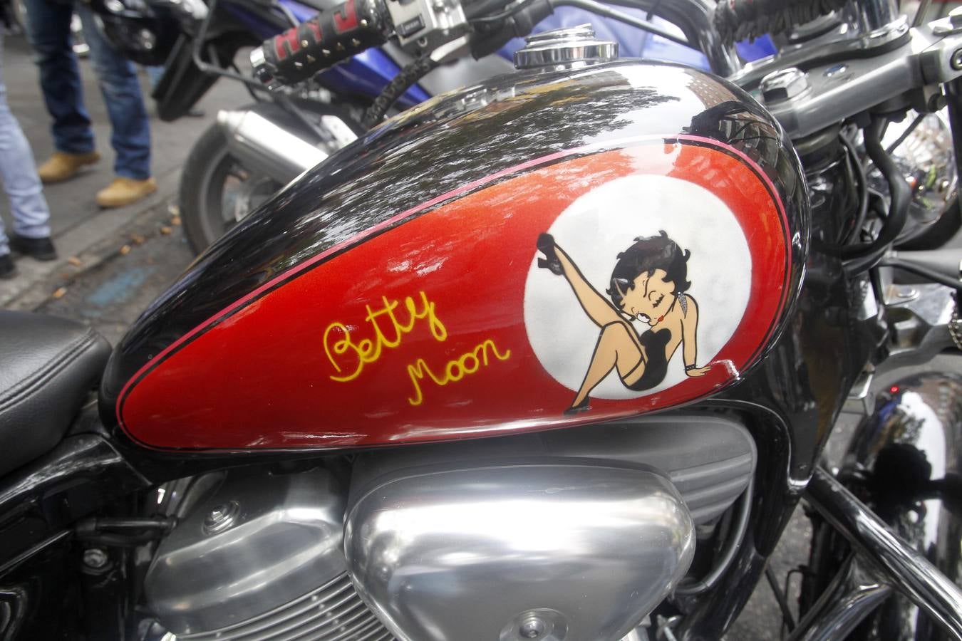 Reunión de Harley Davidson, Cafe Racer, Chopper...