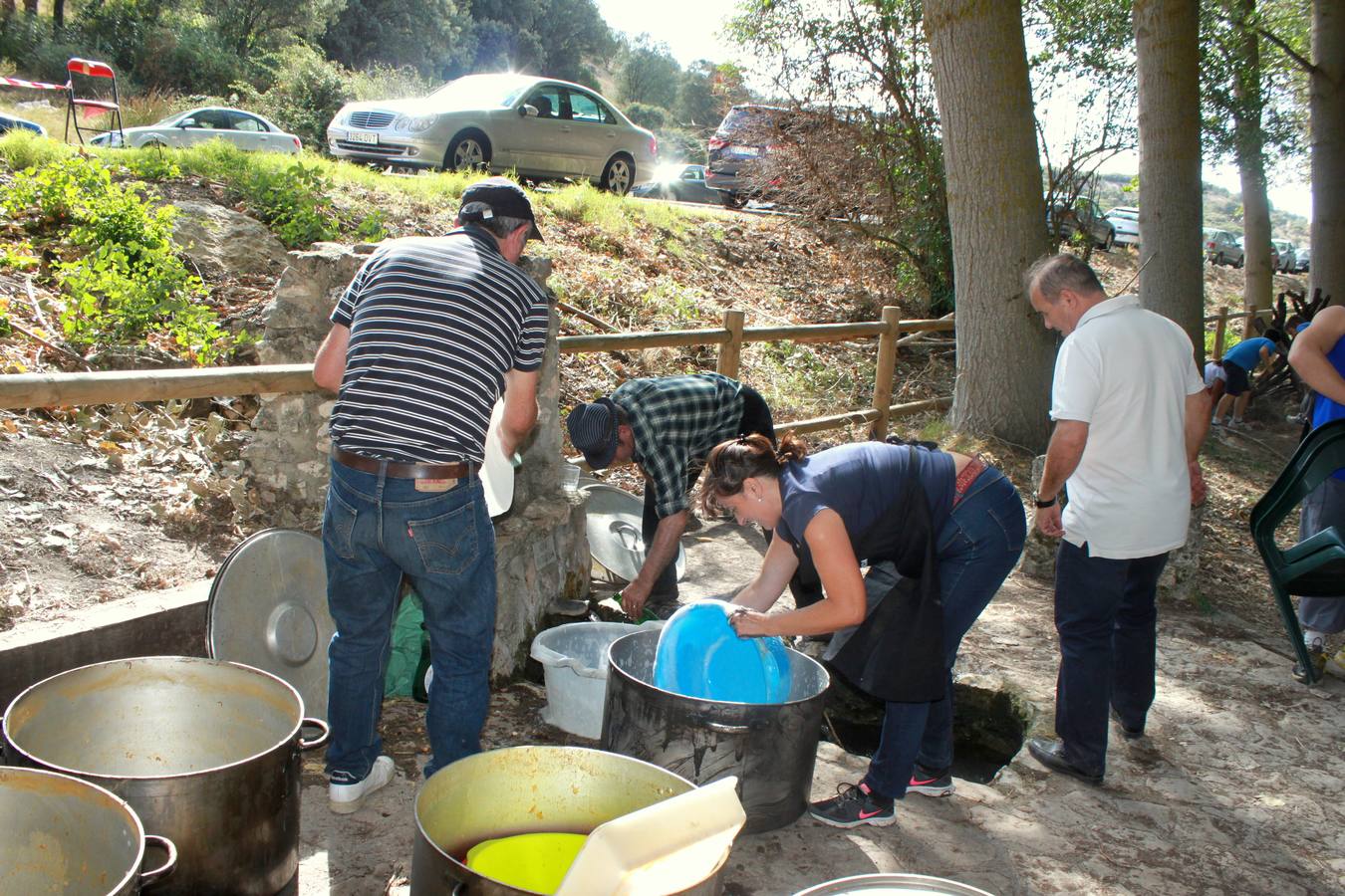 Los vecinos de Cevico Navero (Palencia) celebran el Día del Montanero
