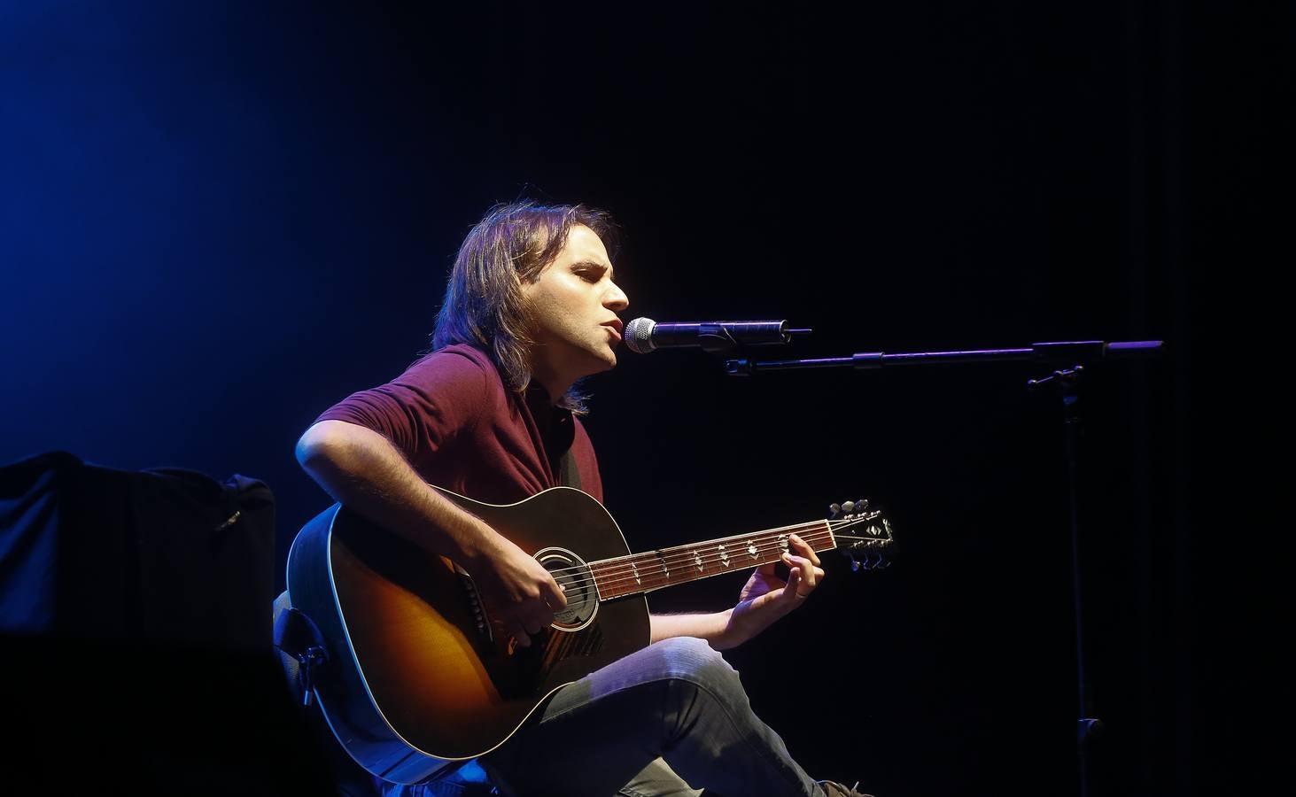 Concierto de Miguel Rivera en la Plaza Mayor de Valladolid