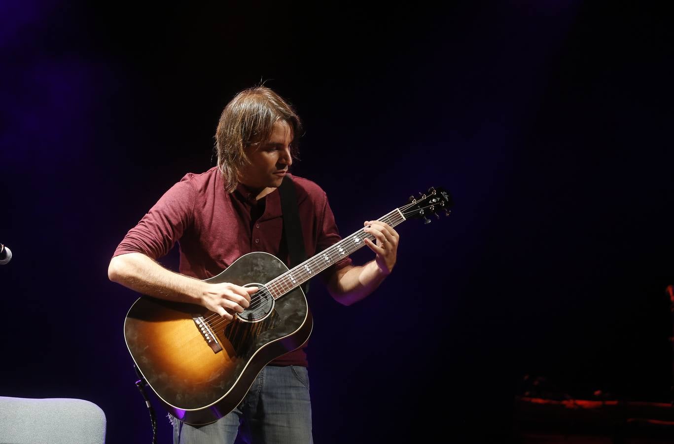 Concierto de Miguel Rivera en la Plaza Mayor de Valladolid