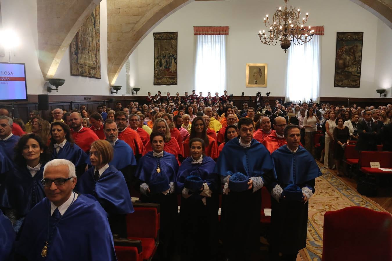 Mario Vargas Llosa es investido doctor Honoris Causa por la Universidad de Salamanca