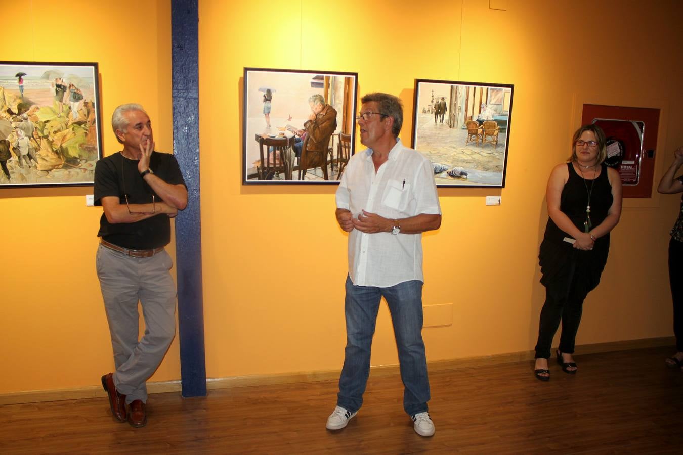 El pintor Antonio Varas expone su obra en el Museo del Cerrato Castellano de Baltanás (Palencia)