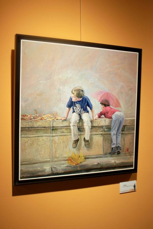 El pintor Antonio Varas expone su obra en el Museo del Cerrato Castellano de Baltanás (Palencia)