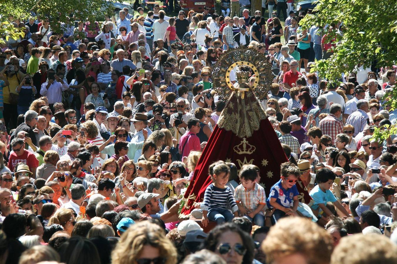 Romería de la Virgen de Henar en Cuéllar (Segovia)