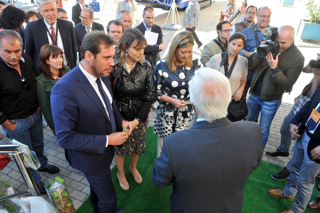 Inauguración de la X Feria Internacional Expobiomasa en Valladolid