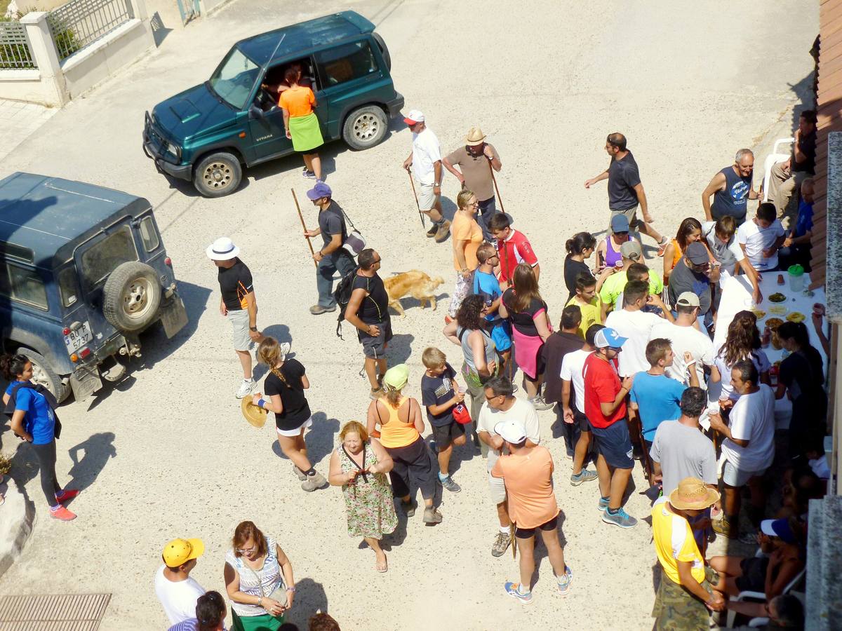 La marcha entre Antigüedad y Cevico Navero cumple 16 años