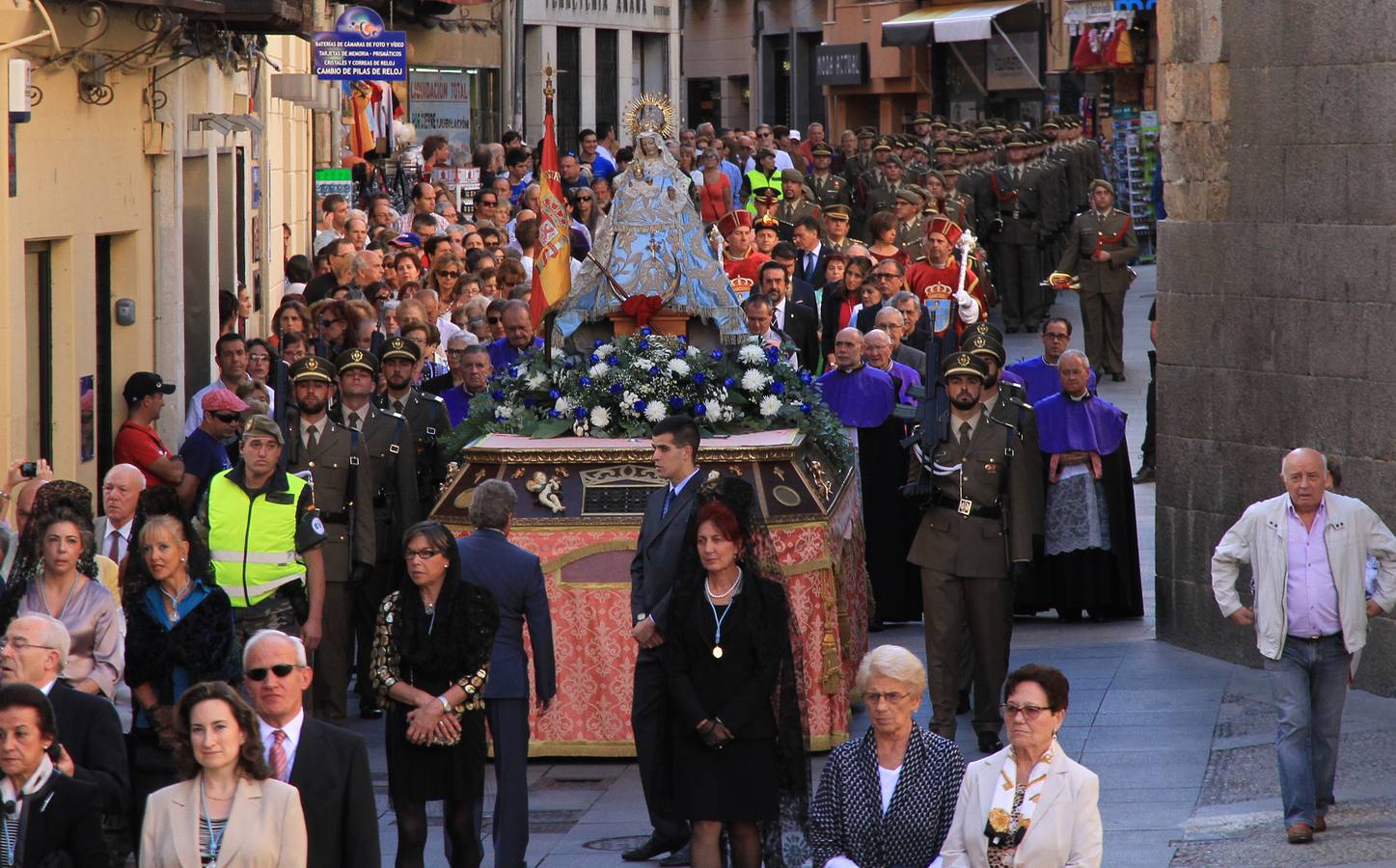 La Virgen de la Fuencisla regresa a su santuario