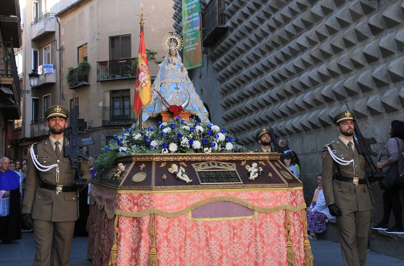 La Virgen de la Fuencisla regresa a su santuario