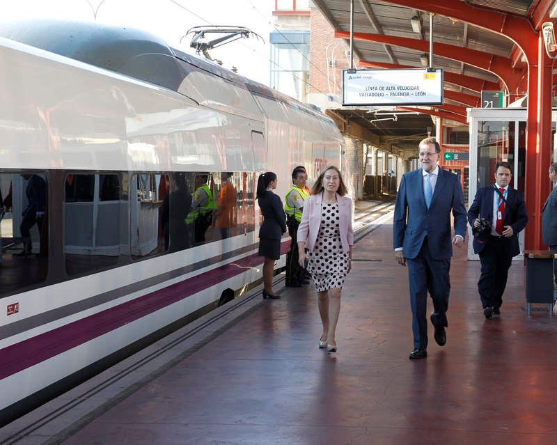 El Ave llega a Palencia (2/2)