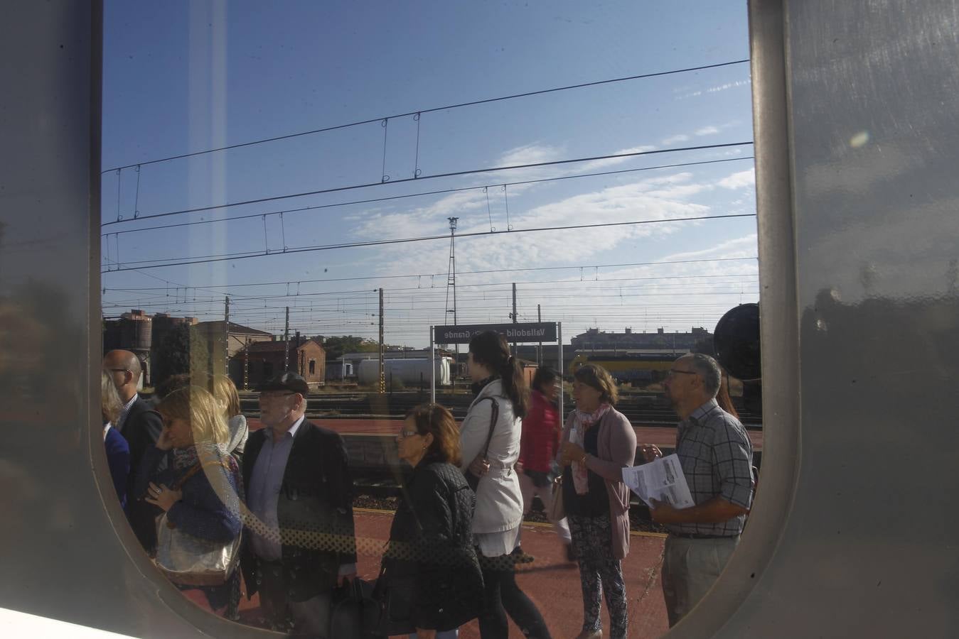 Primer viaje comercial del Ave León-Madrid