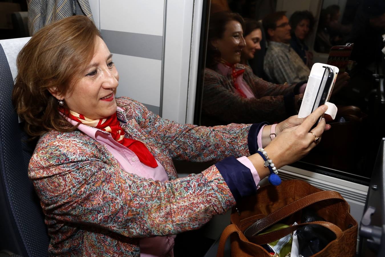 Primer viaje comercial del Ave León-Madrid