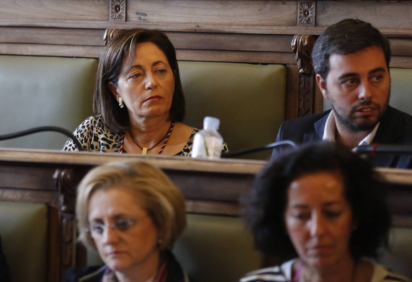 Pleno en el Ayuntamiento de Valladolid