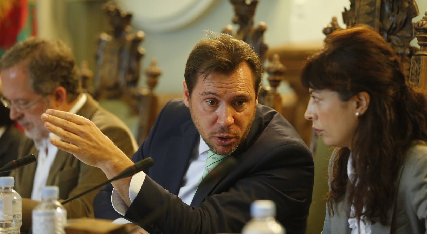 Pleno en el Ayuntamiento de Valladolid