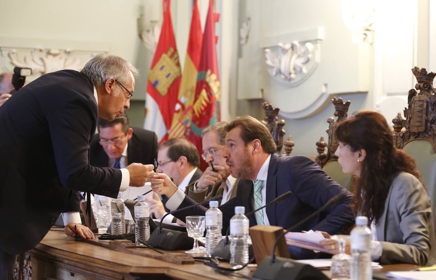 Pleno en el Ayuntamiento de Valladolid