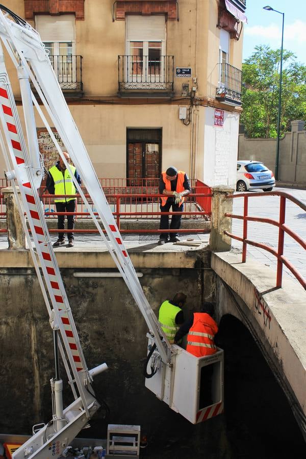Atascos por las obras en el túnel de Labradores