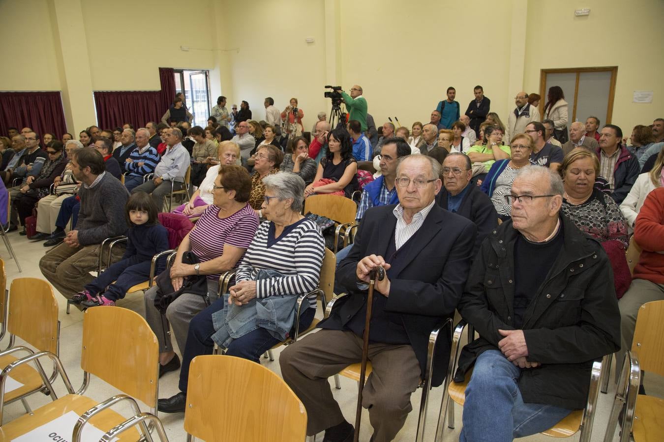 Asamblea vecinal en Barrio España