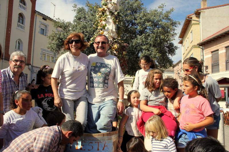 Fiesta de la vendimia en Castrillo de Don Juan (Palencia)