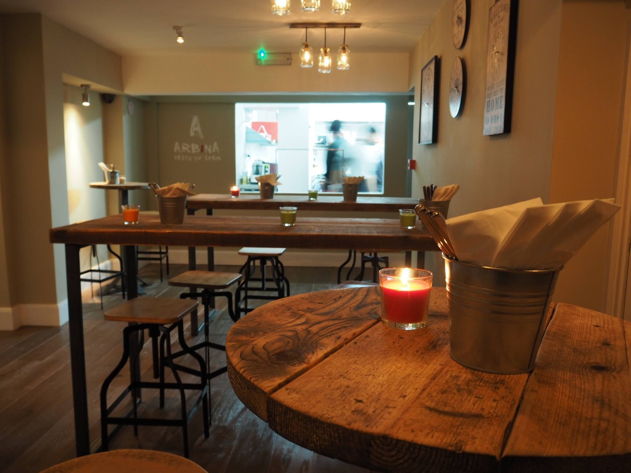 Restaurante de tapas Arbina Taste of Spain (Sabor de España), en Londres